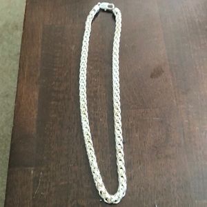 RLM sterling silver chain necklace 19”